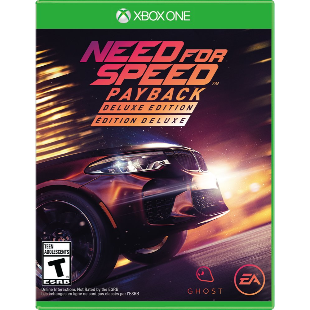 Need For Speed Payback Deluxe Edition XB1 Physical