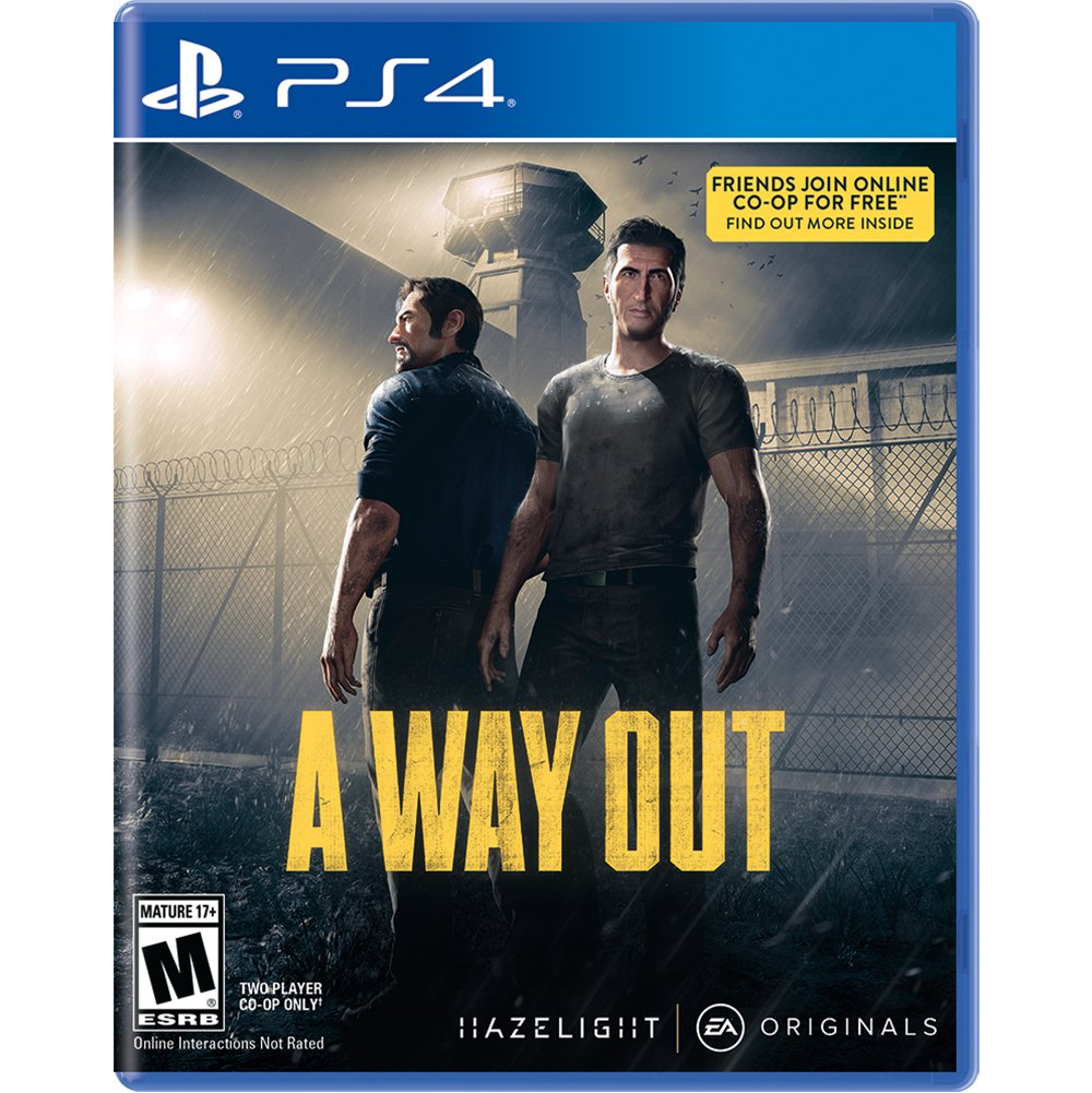 A Way Out PS4 Physical